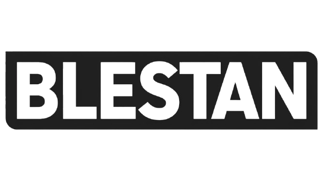 blestan logo white
